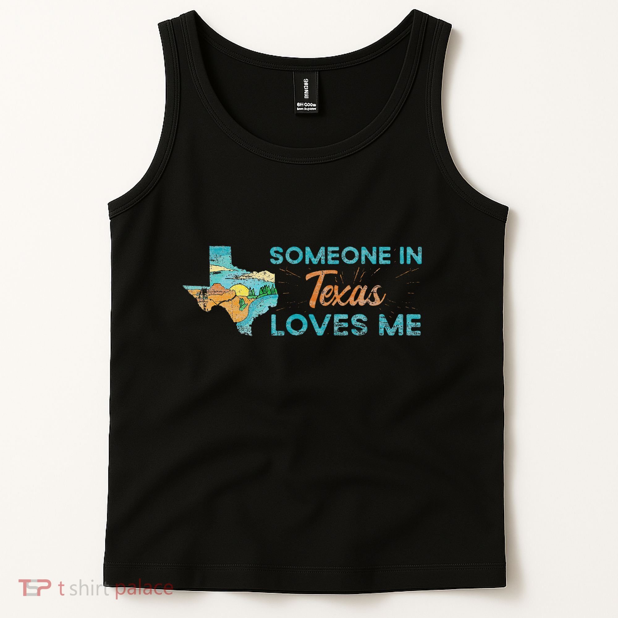 Someone In Texas Loves Me Texas Tank Top