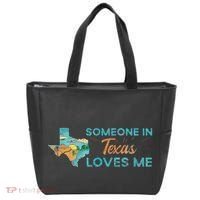 Someone In Texas Loves Me Texas Tote Bag thumb 0