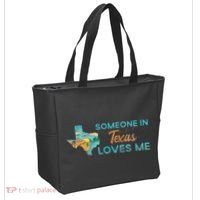 Someone In Texas Loves Me Texas Tote Bag thumb 2
