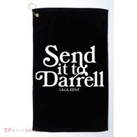 Send It To Darrell Golf Towel thumb 0