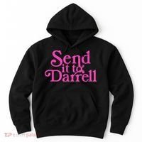 Send It To Darrell Send It To Daryl Funny Hoodie thumb 0