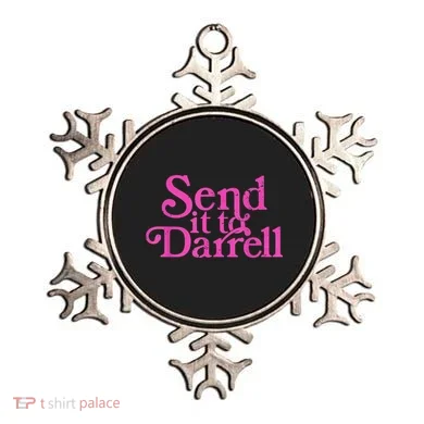 Send It To Darrell Send It To Daryl Funny Ornament