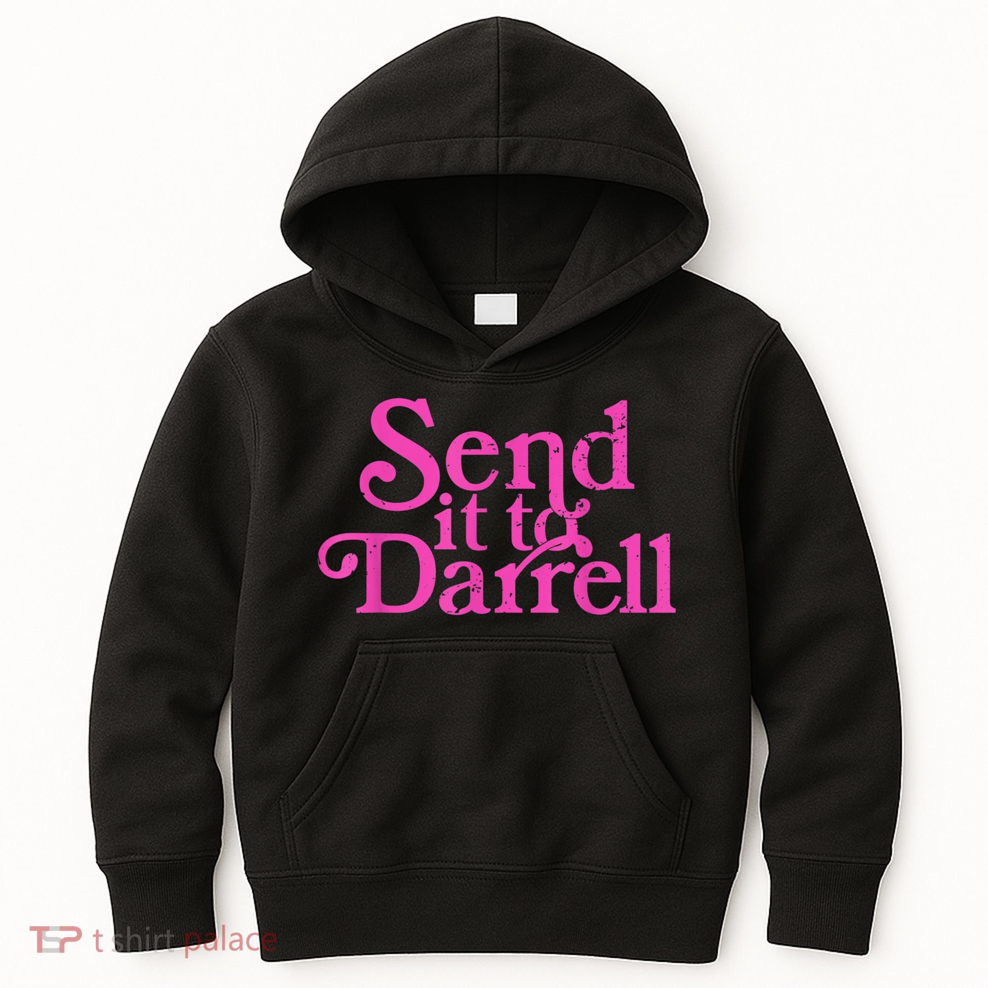 Send It To Darrell Send It To Daryl Funny Kids Hoodie