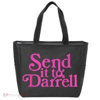 Send It To Darrell Send It To Daryl Funny Tote Bag thumb 0