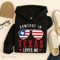 Someone In Texas Loves Me On Champion Hoodie thumb 4