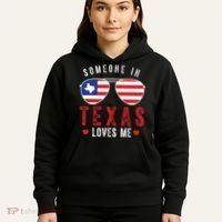 Someone In Texas Loves Me On Champion Hoodie thumb 5