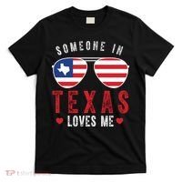 Someone In Texas Loves Me On Champion T-Shirt thumb 0