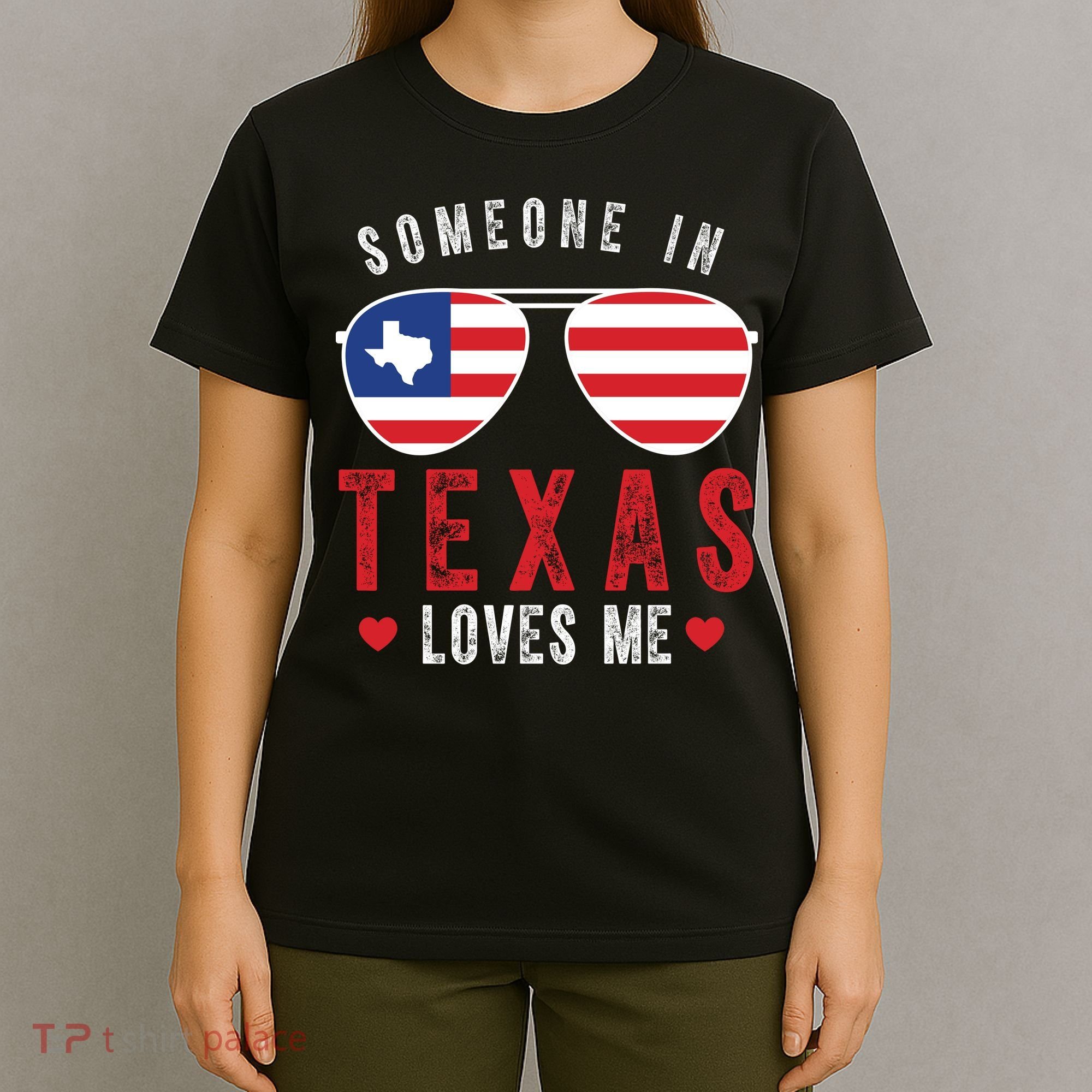 Someone In Texas Loves Me On Champion T-Shirt