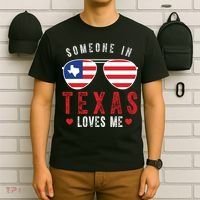 Someone In Texas Loves Me On Champion T-Shirt thumb 6