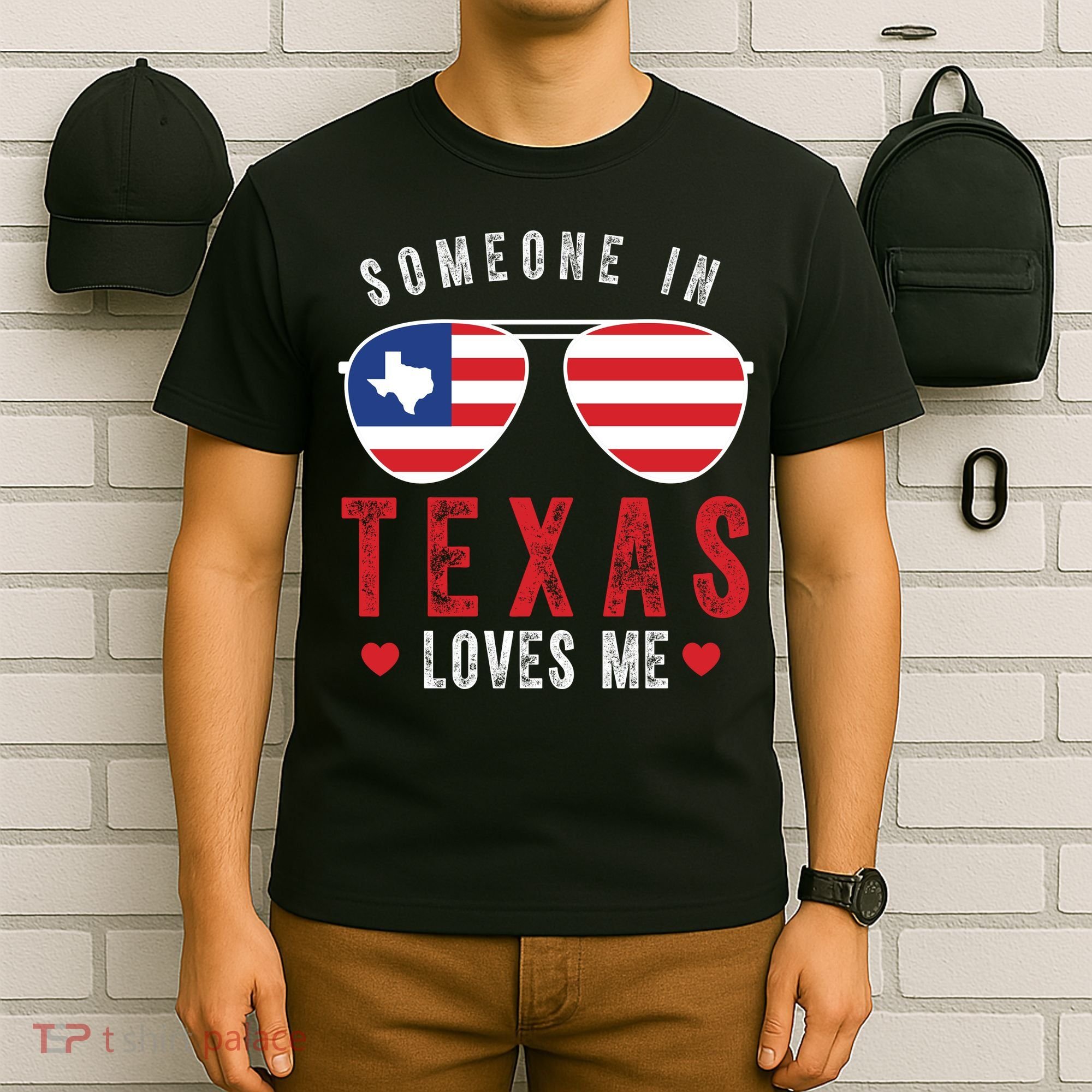 Someone In Texas Loves Me On Champion T-Shirt