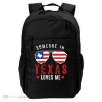 Someone In Texas Loves Me On Champion Backpack thumb 0