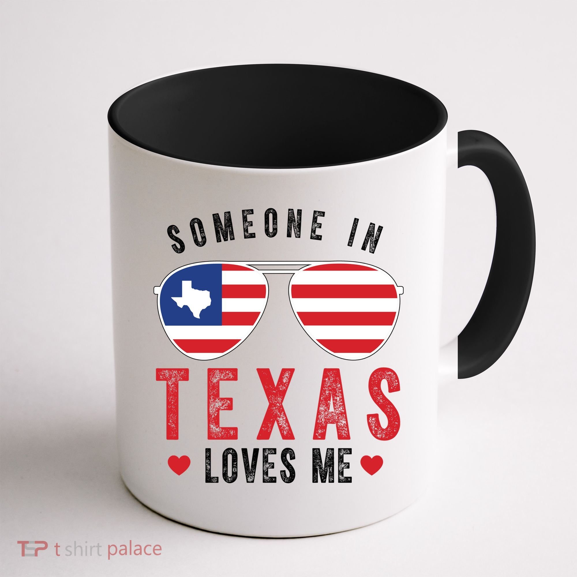 Someone In Texas Loves Me On Champion Coffee Mug