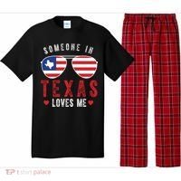 Someone In Texas Loves Me On Champion Pajama Set thumb 0