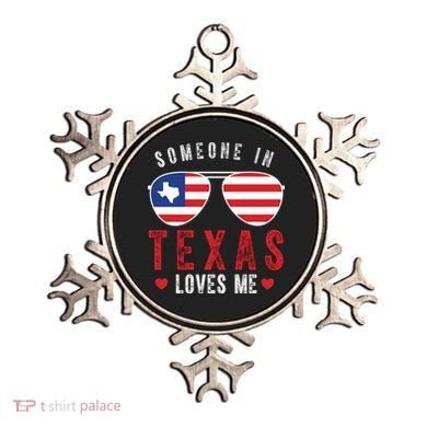 Someone In Texas Loves Me On Champion Ornament