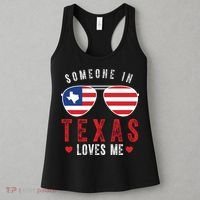 Someone In Texas Loves Me On Champion Women's Tank Top thumb 3