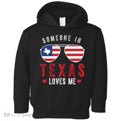 Someone In Texas Loves Me On Champion Toddler Hoodie