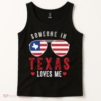 Someone In Texas Loves Me On Champion Tank Top thumb 2
