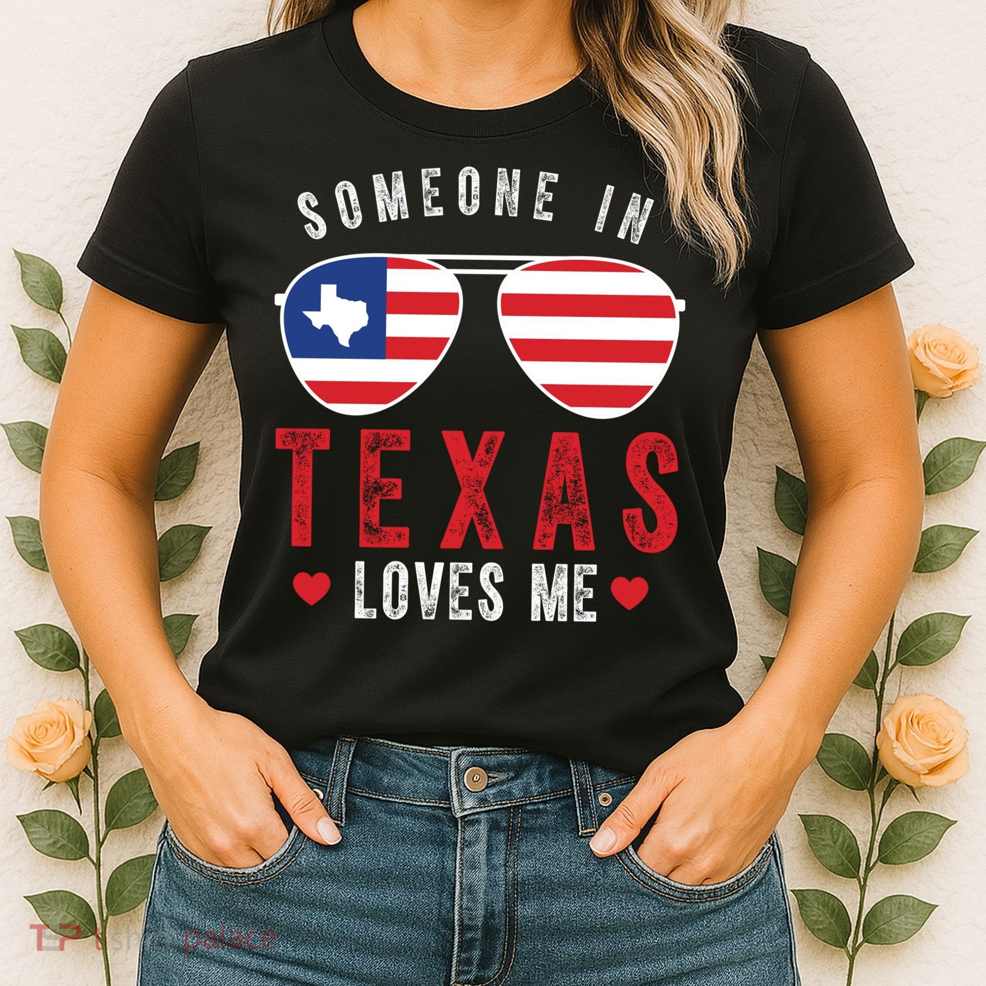 Someone In Texas Loves Me On Champion Women's T-Shirt