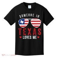 Someone In Texas Loves Me On Champion Kids T-Shirt thumb 0