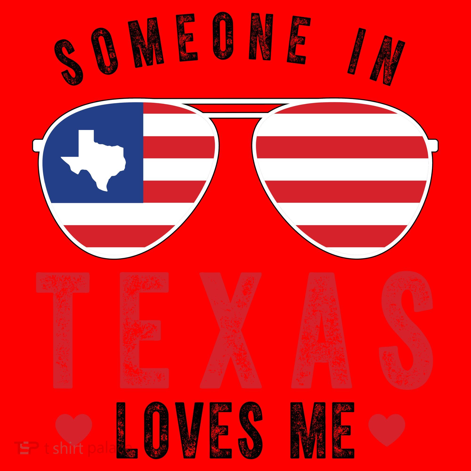 Someone In Texas Loves Me On Champion Santa Hat