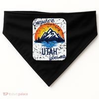 Someone In Utah Loves Me USA-Made Doggie Bandana thumb 0