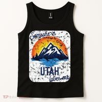 Someone In Utah Loves Me Tank Top thumb 2