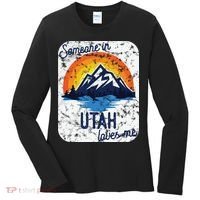 Someone In Utah Loves Me Women's Long Sleeve Shirt thumb 0