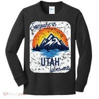 Someone In Utah Loves Me Kids Long Sleeve Shirt thumb 0