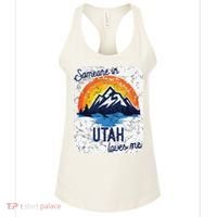 Someone In Utah Loves Me Women's Tank Top thumb 0