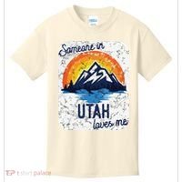 Someone In Utah Loves Me Kids T-Shirt thumb 0