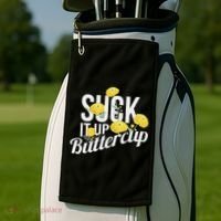 Suck It Up Buttercup Golf Towel thumb 2