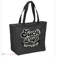 Suck It Up Buttercup. Sarcastic Tote Bag thumb 2
