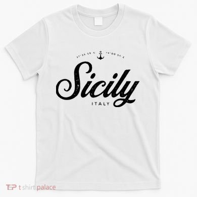 Sicily Italy Vintage Retro T-Shirt