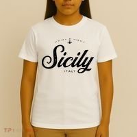 Sicily Italy Vintage Retro T-Shirt thumb 4