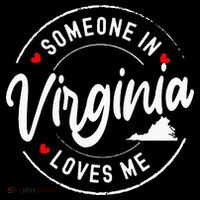 Someone In Virginia Loves Me Women's Hoodie thumb 2