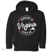 Someone In Virginia Loves Me Toddler Hoodie thumb 0