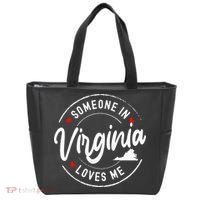 Someone In Virginia Loves Me Tote Bag thumb 0