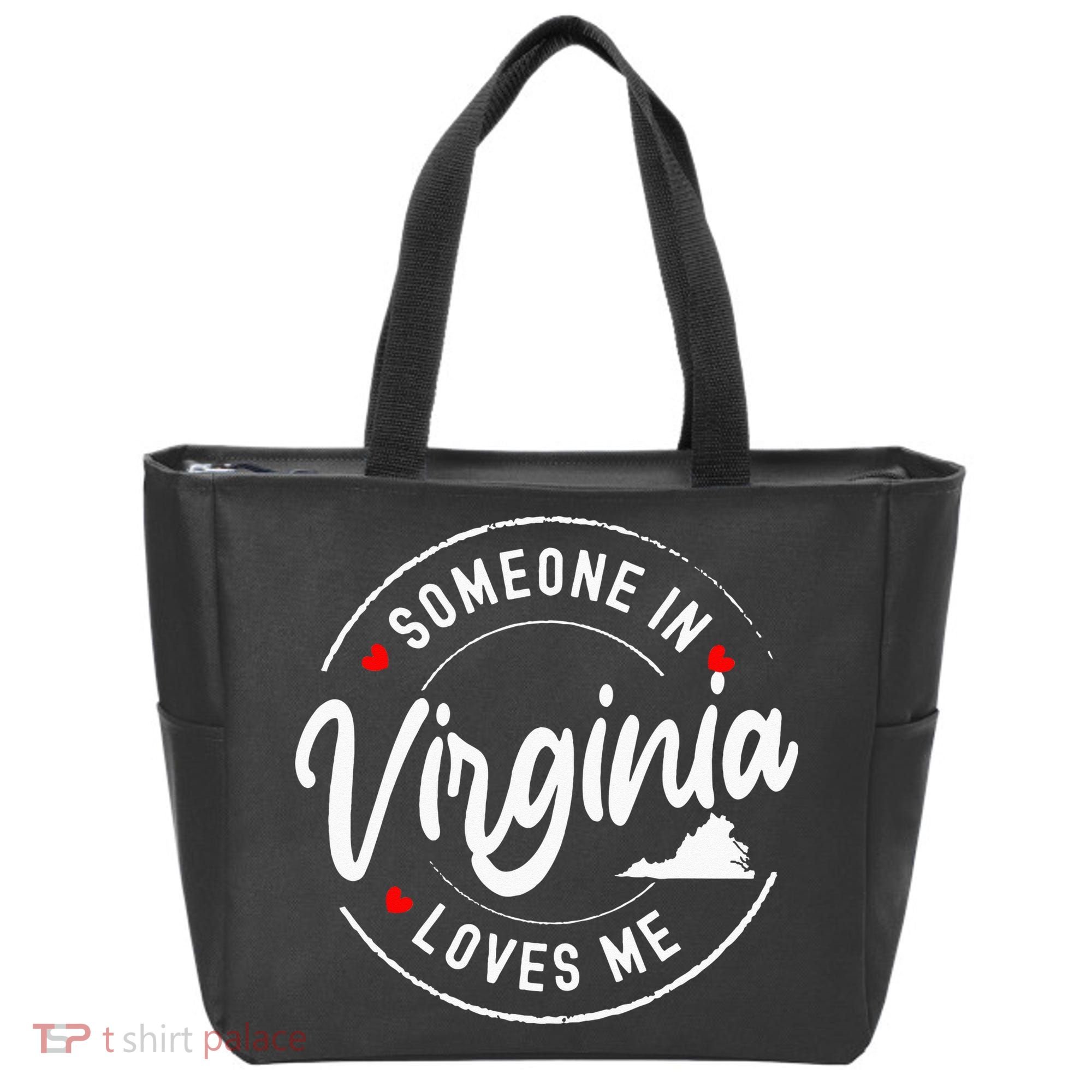 Someone In Virginia Loves Me Tote Bag