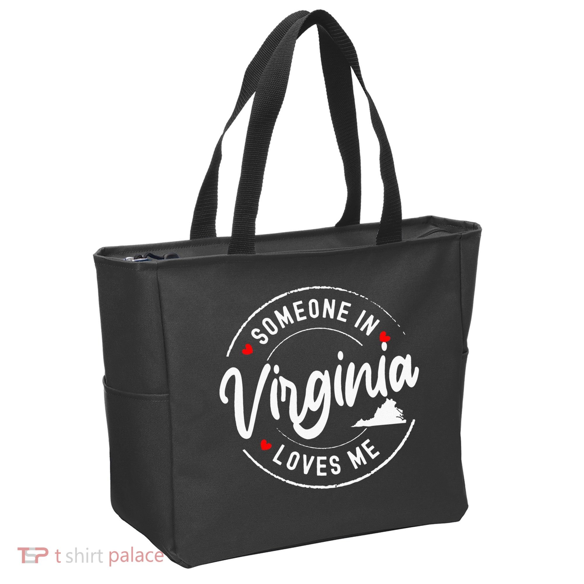 Someone In Virginia Loves Me Tote Bag