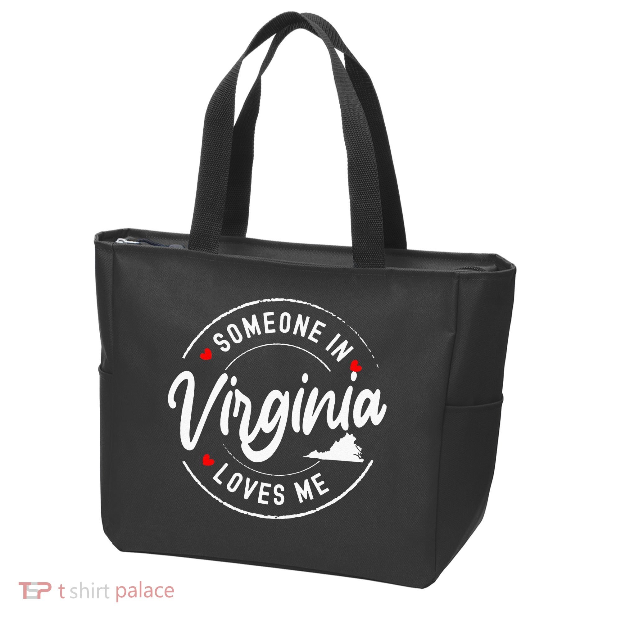 Someone In Virginia Loves Me Tote Bag