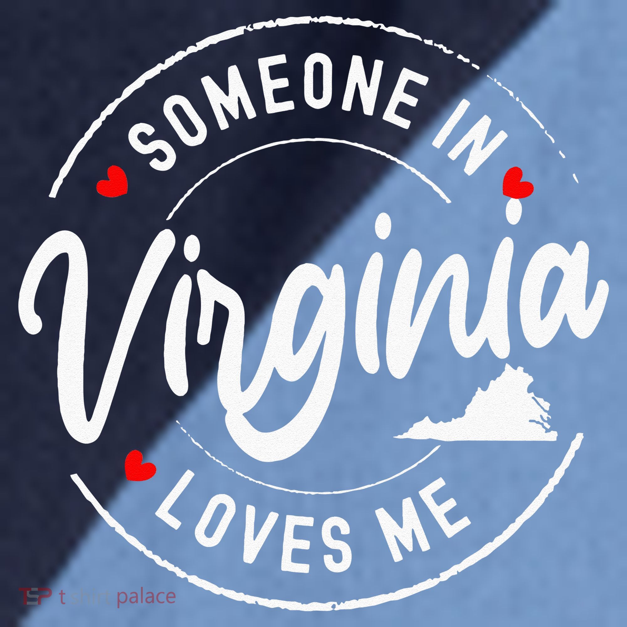 Someone In Virginia Loves Me Raglan Baseball Sleeve Shirt