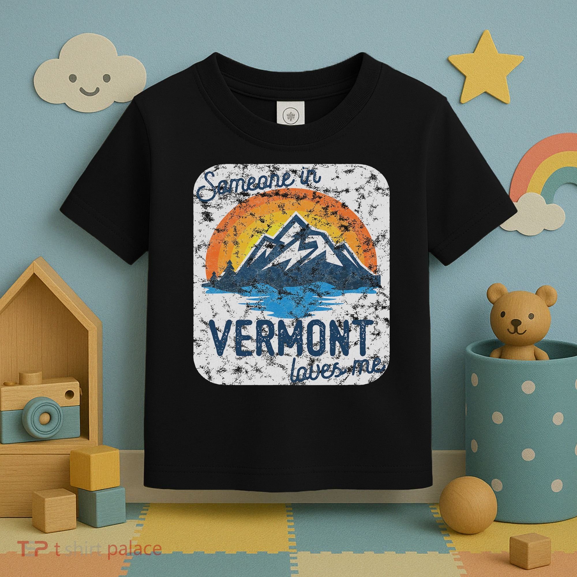 Someone In Vermont Loves Me Toddler T-Shirt