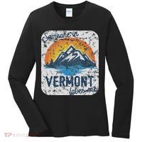 Someone In Vermont Loves Me Women's Long Sleeve Shirt thumb 0