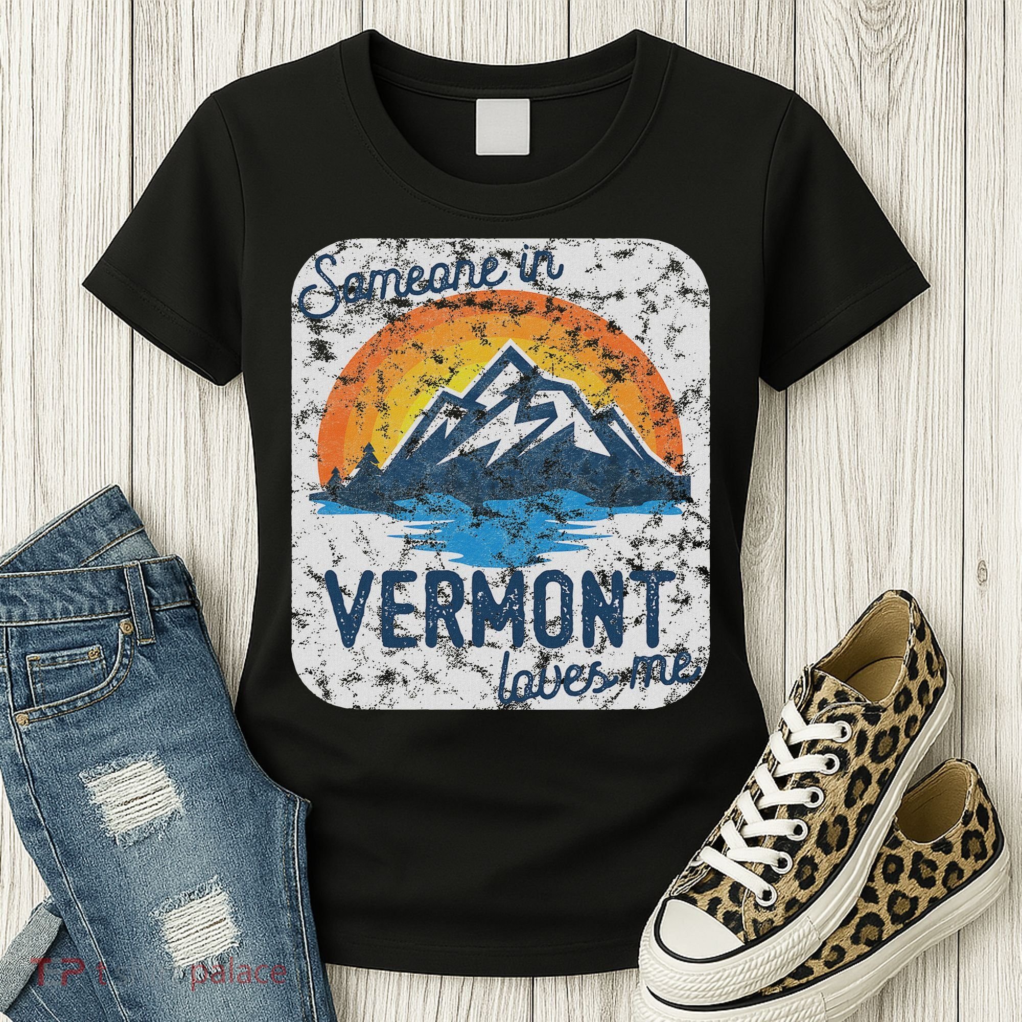 Someone In Vermont Loves Me Women's T-Shirt
