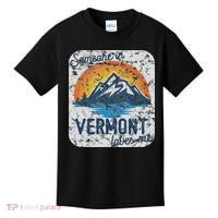 Someone In Vermont Loves Me Kids T-Shirt thumb 0