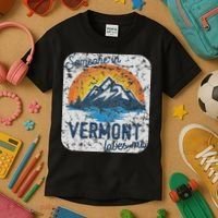 Someone In Vermont Loves Me Kids T-Shirt thumb 3