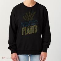 Sometimes I Wet My Plants Funny Women's Sweatshirt thumb 0