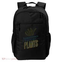 Sometimes I Wet My Plants Funny Backpack thumb 0