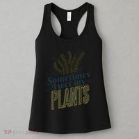 Sometimes I Wet My Plants Funny Women's Tank Top thumb 3