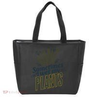 Sometimes I Wet My Plants Funny Tote Bag thumb 0